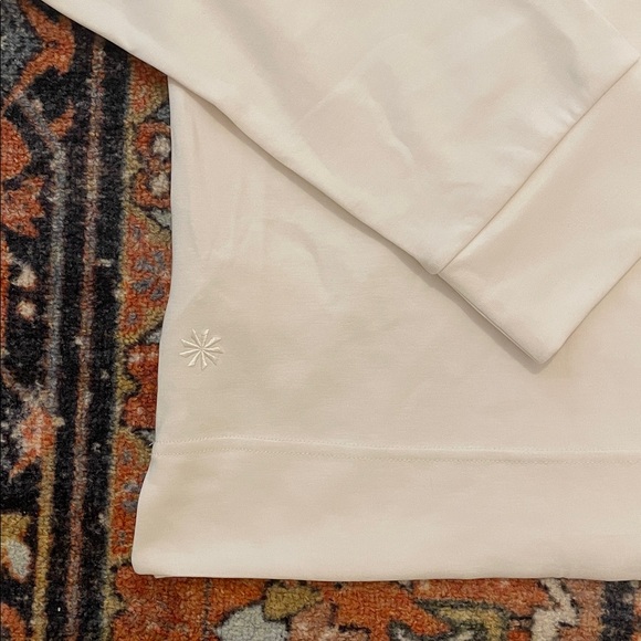 NWOT Athleta Seaside Quarter Zip White | Women’s Size XL - Picture 10 of 10